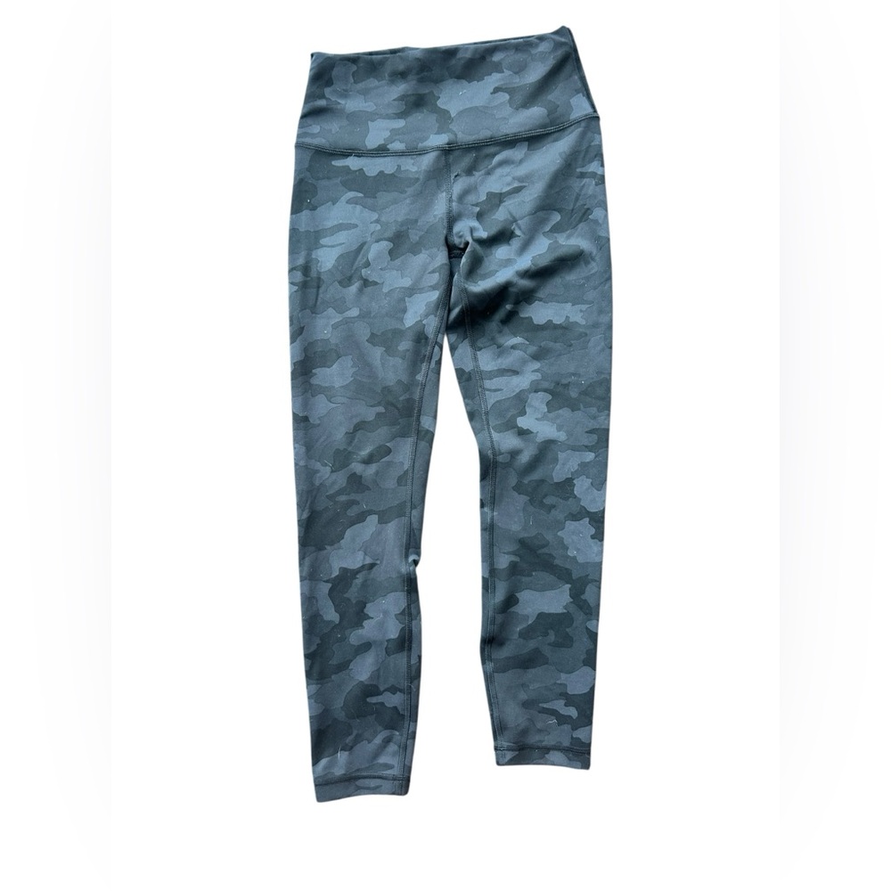 Lululemon Athletica Gray Leggings High Waist Compression